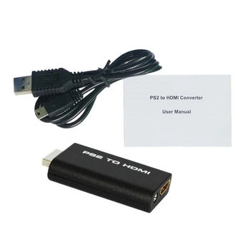 FashionHDV-G300 PS2 HDMI 480i/480p/576i Audio Video Converter Adapteris, 3,5 mm Garso Išvesties