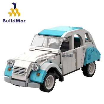 BuildMoc įranga, biuro įranga, Automobilių Klasikinių Automobilių SS Kemperis Miestas Retro Transporto priemonių Surinkimo Modelį, Statyba Blokai, Plytos Technic Žaislų Berniukui Dovana