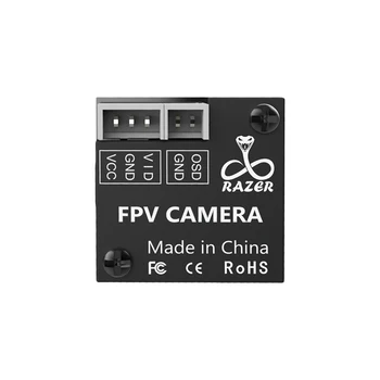 Foxeer Razer Micro 1,8 mm M8 1200TVL PAL/NTSC 4'3 16'9 FPV Kamera su OSD 4.5-25V CMOS RC FPV Lenktynių Drone Modeliai