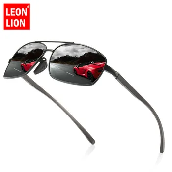 LeonLion 2021 Poliarizuoti Akiniai Vyrams, Prekės ženklo Dizaineris Klasikinių Senovinių Lauko Vairavimo UV400 Akiniai nuo saulės Oculos De Sol Masculino