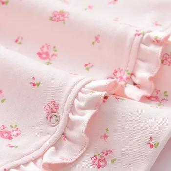 2019 kūdikių, mergaičių drabužiai naujagimiams bebes romper gėlių mergaičių jumpsuit medvilnės kūdikiams bebe jumpsuit bamblys mergaičių drabužių, kombinezonas
