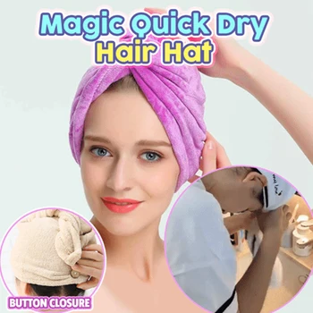 Magija Greitai Sausi Plaukai Kepurę Moterims Vonios Kambarys Super Absorbentas Mikropluošto Vonios Rankšluostį Plaukai Sausi Cap Plaukų Rankšluosčiu Vonios Rankšluosčiai