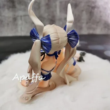 12cm Anime Seksuali Mergina Pav Žaislai Gimtoji Privalomas Dsmile Sarah Chris Bunny Mergina PVC Veiksmų Skaičius, Žaislai Suaugusių Kolekcijos Modelis Dovana