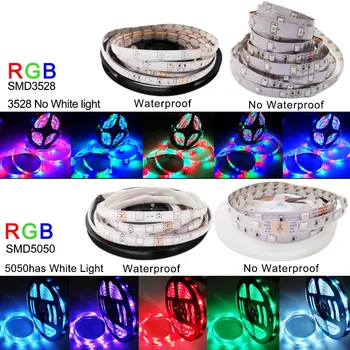 RGB LED Juostelės 12V 20M LED Žibintai kambarys 5 m 10m, 15m Wi-fi