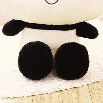 Super Kawaii Didelis Galvos Panda Pliušinis Žaislas Įdaryti Gražių Animacinių filmų Lokys Dovana Vaikams Minkštas Gyvūnų Pagalvę Vaikams, Kūdikių Kalėdų Dovana