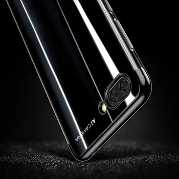 Atveju Huawei Honor 10 atveju aišku, transparet TPU minkštas ultra plonas originalus coque mofi silicio galinį dangtelį Huawei Honor 10 Atveju
