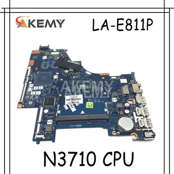 AKemy HP 15-BS Serijos Nešiojamas Plokštė 924754-601 924754-501 924754-001 CSL50/CSL52 LA-E811P W/N3710 CPU Testuotas