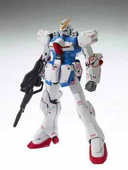BANDAI GUNDAM 1/100 MG PERGALĘ GUNDAM Ver.Ka Gundam modelį, vaikai surinkti Robotas Anime veiksmų skaičius, žaislai