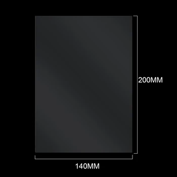 DLP apsaugine Plėvele UV LED Kietinimo Šviesoje LCD SLA Dervos 3D Spausdintuvo Dalys 140x200x0.15mm Lapas FEP Filmas Fotonų Dervos Įrankis