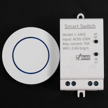 EWeLink Namų Smart WiFi RF Belaidžio tinklo Jungiklis Laikmatis Balso APP Nuotolinio Valdymo Modulis Darbui su 