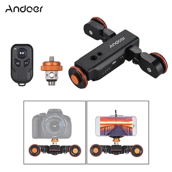 Andoer L4 PRO Variklio Wireless Remote Contro su Elektriniu Vaizdo Dolly Kelio Slankiklį Skater 