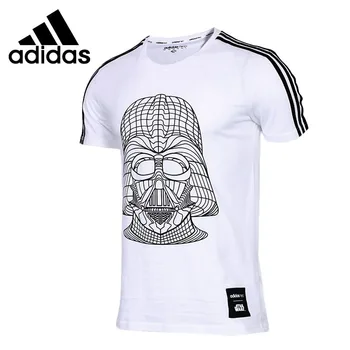 Originalus Naujas Atvykimo Adidas NEO Etiketės SW TEE 5, vyriški marškinėliai trumpomis rankovėmis Sportinę aprangą