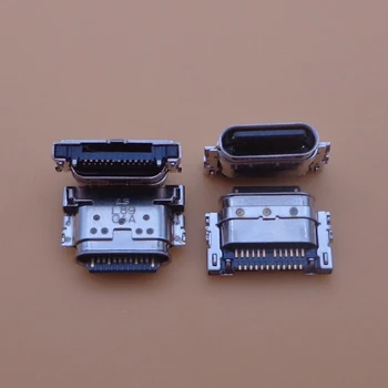 10vnt Micro USB Įkrovimo Krovimo Jungties Kištuko Tipas C Dokas Lizdas Prievadą Motorola Moto Vieną Zoom Z3 Z3play Z2 žaisti Žaisti Z