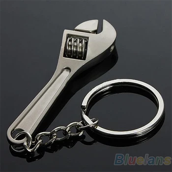24 VNT Kūrybos Įrankis Raktas Raktas Raktas Grandinės Žiedas paketų prižiūrėtojų raktinę Metalo Keychain Reguliuojamas ARUL