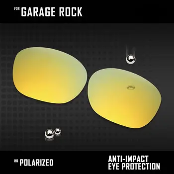 OOWLIT Lęšiai Endoprotezų Oakley Garage Rock OO9175 Poliarizuoti Akiniai nuo saulės - Kelių Spalvų