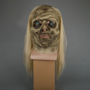 Zombie Kaukė The Walking Dead Alfa Whisper Miręs Vaikštynės Halloween Mask Latekso Rekvizitai Naujas Cosplay Baisu Kaukė