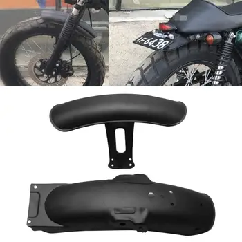 1Pair Metalo Motociklo Galinės ir Priekinės Sparno sparnų Raštas Padengti Moto CG125 Retro Pakeitimo