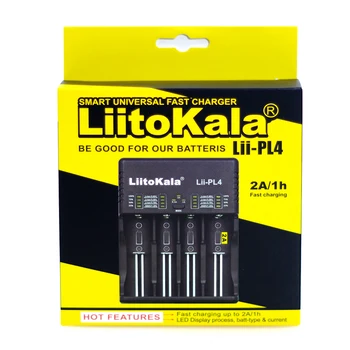 2020 Liitokala Lii-PD4 Lii-PL4 18650 baterijos kroviklis įkroviklis 3.7 V, Li-ion 1.2 VNiMH 26650 21700 18350 18500 AA AAA baterijos