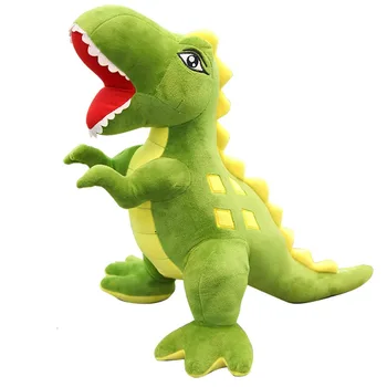1pc 60-90cm Naujas Dinozauras, Pliušiniai Žaislai Animacinių filmų Tyrannosaurus Mielas Įdaryti Žaislas Lėlės Vaikams, Vaikų Berniukų Gimtadienio Dovana 2019