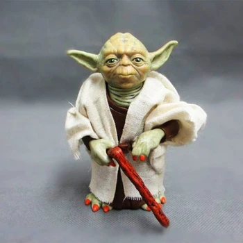 12cm Star Wars Mandalorian Kūdikių Yoda Rinkimo Veiksmų Skaičius, Žaislų PVC Automobilių Apdailos Žaislai, Lėlės Vaikų Diena Naujųjų Metų Dovana