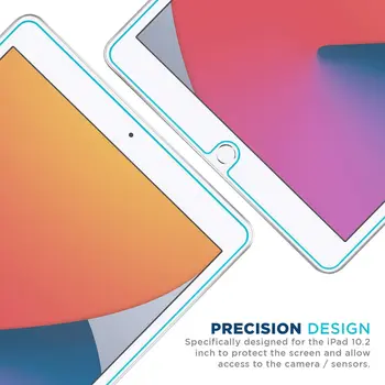 Tablet Ekrano Plėvelę Apple IPad 2019 7-10.2 Colių - nuo Sprogimo apsaugotą Screen Protector Cover atsparus Grūdintas Stiklas