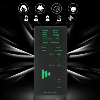 Balso Keitiklis Įrenginys, Skirtas XBOX PS4 Mobilųjį Telefoną, Kompiuterį Tabletės Vaikas su 7 Skirtingų Garso Pokyčiai
