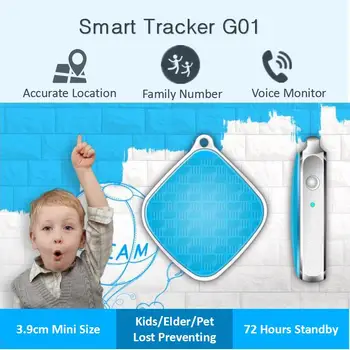 Mini Key Chain Apykaklės Rastreador GSM GPS Tracker Locator Finder Transporto priemonės Vaikams Pet SOS Balso Stebėti programos Stebėjimo Sistema