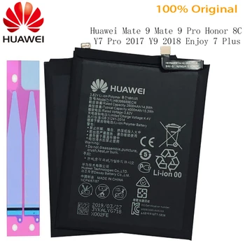 Hua Wei HB396689ECW Originalaus Telefono Baterija Huawei Mate 9 Mate9 Li-ion baterija 4000mAh