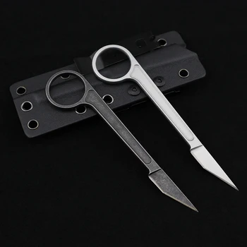 Tiesus peilis 3CR13MOV fiksuotu peiliai EDC peilis įrankiai medžioklės peilis išgyvenimo taktinis naudingumas knive lauko kempingas peilis