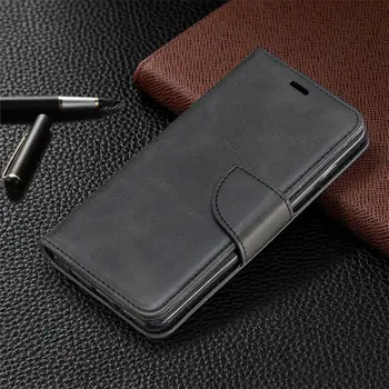 Verslo Odos Flip Case For Samsung Galaxy Note20 S10 S20 E S8 S9 Plus Kortelės Turėtojas Telefono Dangtelis S10 A20 A50 A70 A8 2018