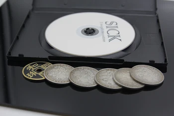 Nusibodo Ponta Smith (Gudrybė Ir DVD) Ir 6 Monetos Senovės Monetų Rinkinį Magija Gudrybės Close-Up Etape, Gatvės Magija, Žaislai