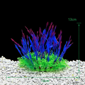 Akvariumas Dirbtiniai Augalai Apdailos Žuvų Bakas Kraštovaizdžio Plastiko Modeliavimas Vandens Augalų Apželdinimas Priedai, Reikmenys