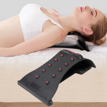 Atgal Massager Magnetinė Terapija, Juosmens Traukos Įrenginys Kaklo Slankstelių Stuburo Tempimo Priemonė Nugaros Skausmui Masažas Petnešomis