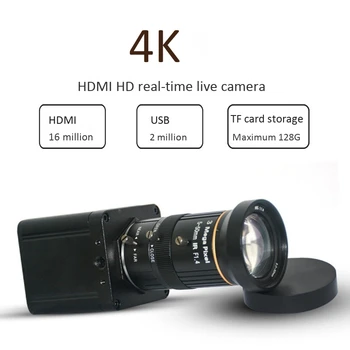 4K HD HDMI Kamera, USB Pramonės Fotoaparato, Mikroskopo Kompiuterio Live TV Projektorius Mokymo 4K Fotografija