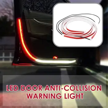 2vnt/daug Automobilių Durų Atidarymo Įspėjimas LED Žibintai Sveiki Dekoro Lempos Juostelėmis, Stabdžių Galinis Susidūrimo Saugos Universaliųjų Automobilių Šviesos