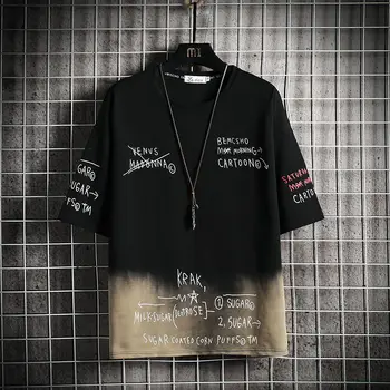 Vasaros Hip-Hop Marškinėliai Vyrams Cool Japonijos T-shirt Streetwear Harajuku Atsitiktinis trumpomis Rankovėmis Moterims Topai Japonija Prarasti Juokinga Tshirts