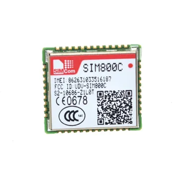 Nemokamas Pristatymas &Originalus SIM800C SIMCOM GSM/GPRS Su mažo dydžio, į LCC sąsaja ir žaisti aukštos kokybės 10vnt