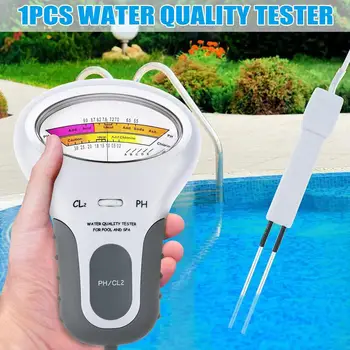 Nešiojamas Skaitmeninis Stebėti Vandens Ph Testeris, Matuoklis Analizė Chloro Baseinas Testo Rinkinys