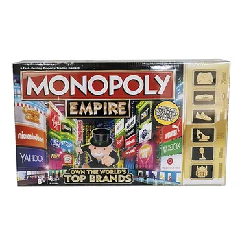 Švietimo Žaislai Klasikinis anglų ir rusų IMPERIJOS Monopolio Žaidimo Lentos žaislai Žaidimas