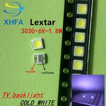 1000PCS LEXTAR LED PCT Apšvietimas High Power LED 1.8 M 3030 6 V šaltai balta 150-187LM PT30W45 V1 TV Taikymas 3030 PCT 6 V LEXTAR