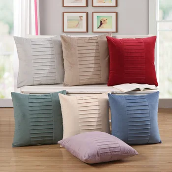 Namų dekoro Sofa Mesti Pagalvės vientisos spalvos trumpas pliušinis užvalkalas sofos pagalvėlė padengti Pagalvėlė Padengti Pagalvę Padengti Pagalvės užvalkalą