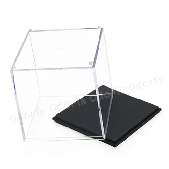Odoria Akrilo vitrinos/Box (10cm Kubo) organinio stiklo apsauga nuo dulkių Vitrina Veiksmų Skaičius, Modeliai, Teniso, Beisbolo Kolekcionuojamų