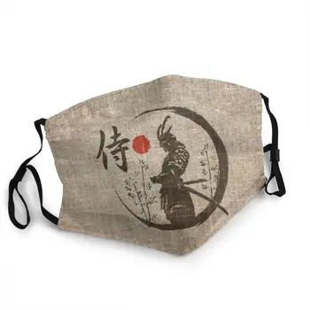 Ne Vienkartiniai Samurajus Japonų Žodžio Kaukė Anti Apsaugos Nuo Dulkių Kaukę, Respiratorių Burną, Mufelinė