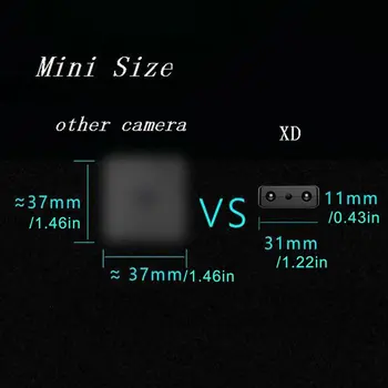 HD Mini Wifi, Kamera IR-Cut Debesys Saugojimo IP/AP Fotoaparato AI Žmogaus Aptikimo Fotoaparato Nuotolinio Signalizacijos, vaizdo Kameros Max Parama 128G