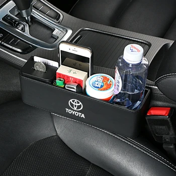 NAUJŲ Automobilių Stilius PU Odos Mobiliojo Telefono Laikiklis Saugojimo Krepšys Automobilių Organizatorius Atveju Kabo Toyota Crown Reiz Corolla Camry