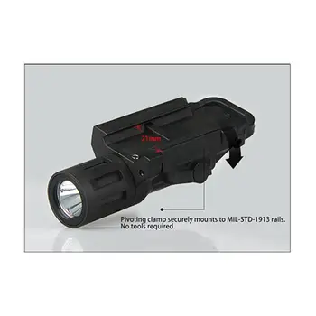 TRIJICON Taktinis Baltas LED Daugiafunkcį Sumontuoti Šviesos Medžioklės Šaudymo Dažasvydis Aksesuaras gs15-0072
