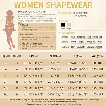 Moterų viso Kūno Shapewear Bodysuit Po Operacijos, Suspaudimo Drabužių Įmonė Kontroliuoti Kūno Shaper Juosmens Treneris Lieknėjimo Apatiniai