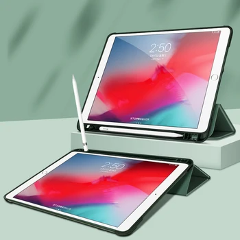 NAUJAS 2019 Pieštuko Atveju, iPad 10.2 7 Padengti 2018 m. 9.7 colių 6 5-os kartos Oro 3 2 1 Pro 10.5 mini 4 5 Smart Miego Pabusti shell