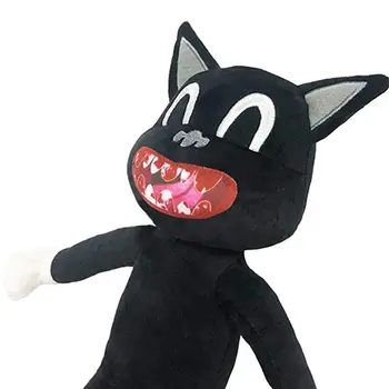 Anime Plushie Juoda Animaciją Kačių Pliušinis Žaislas Sirena Galvos Iškamšos Lėlės Legendų Siaubo Peluches Žaislai Vaikams Dovanos