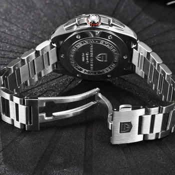 Atsparus Vandeniui Relogio Masculino Pagani Sporto Chronograph Mens Watches Top Brand Prabanga Full Steel Kvarcinis Laikrodis Big Dial Watch Vyrai